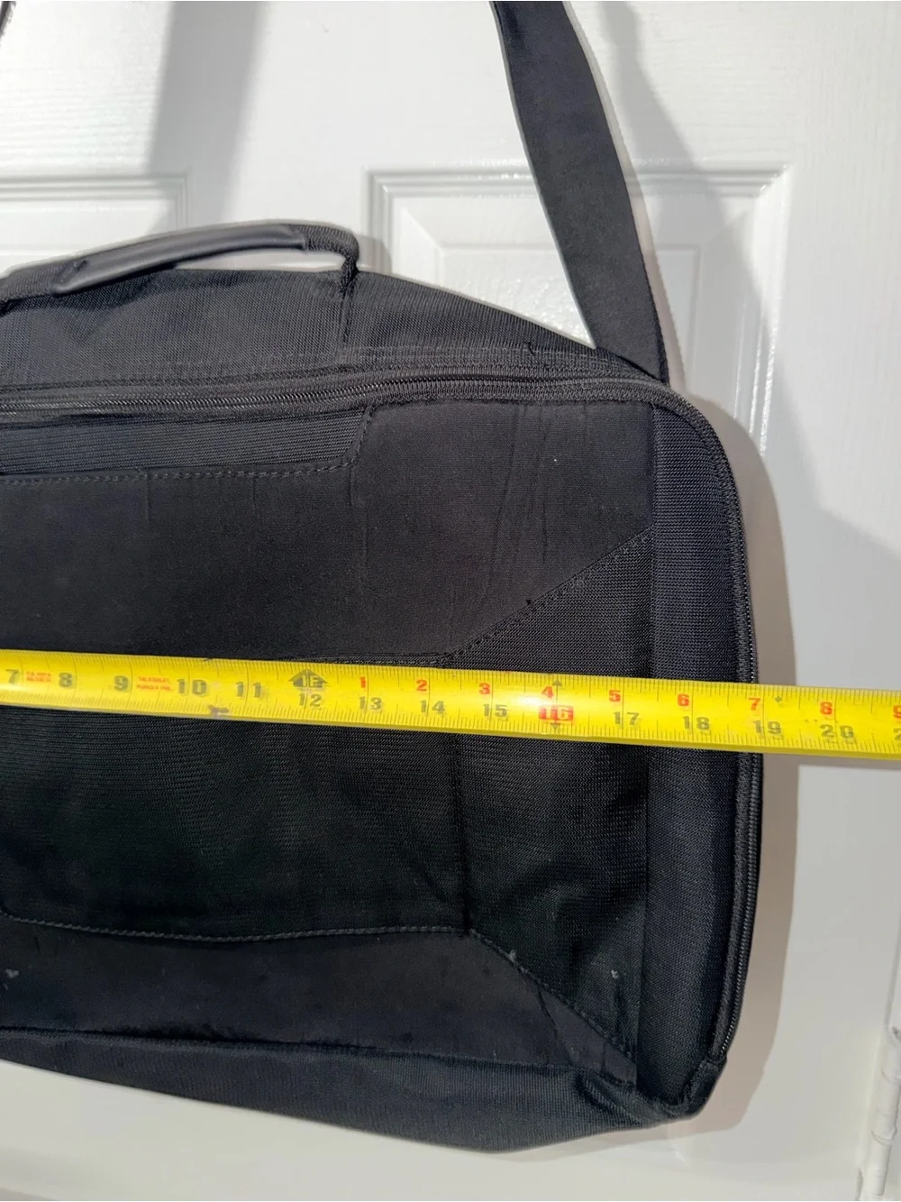 Samsonite Pro Black Recyclex Business Travel Briefcase Messenger Laptop Bag